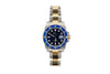Rolex Submariner Two Tone Blue/Gold 40mm Dial - Johnny Dang & Co