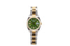 Two Tone Gold Rolex Datejust 40mm Green Dial - Johnny Dang & Co
