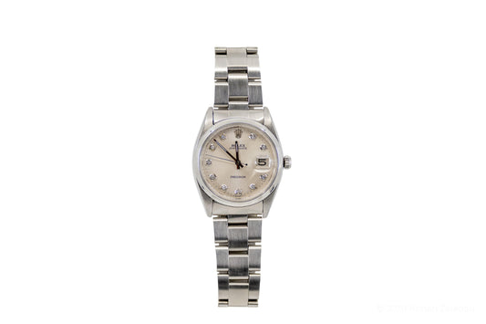 Rolex Precision Oyster Perpetual 40mm Beige Dial - Johnny Dang & Co