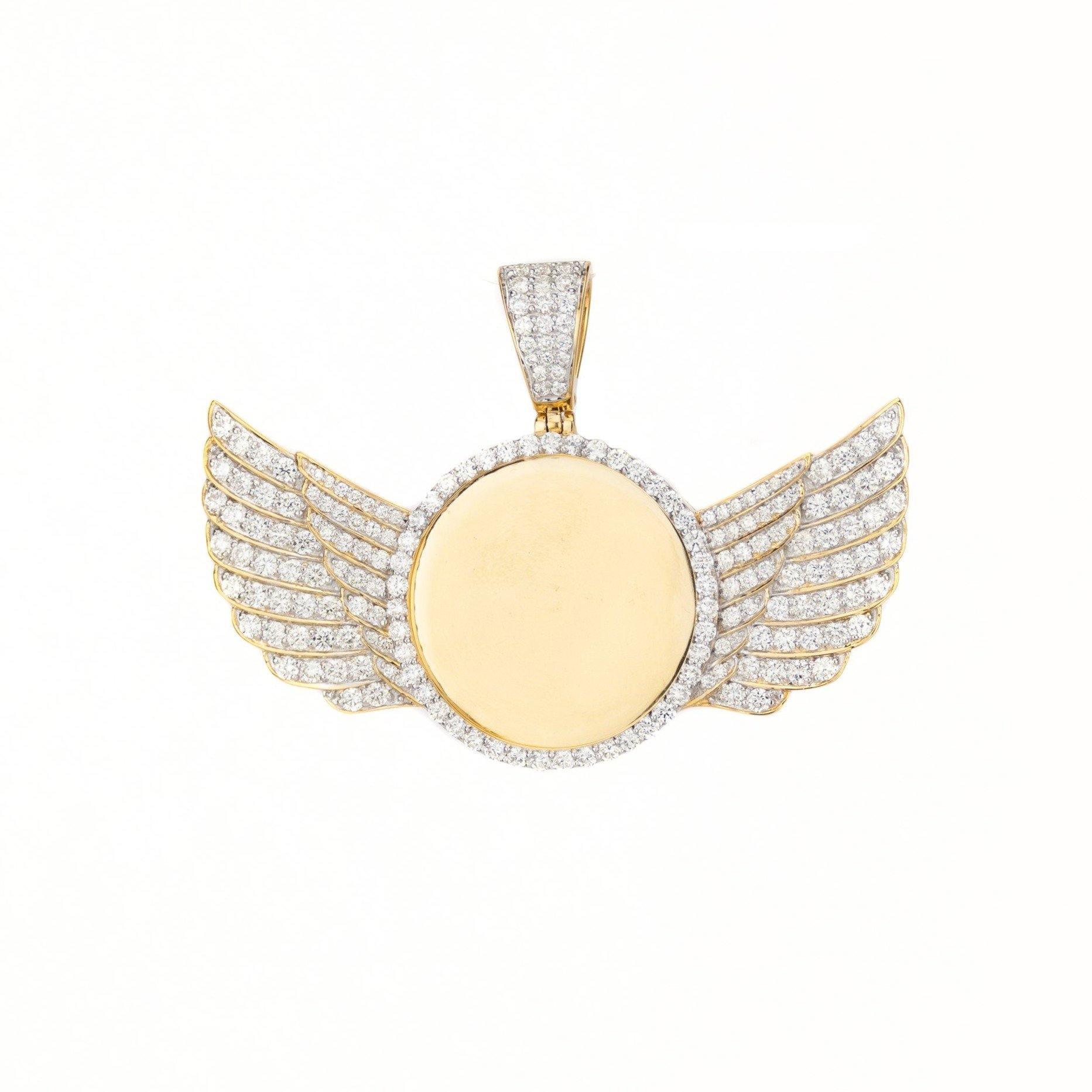 Custom Winged Pendant - Johnny Dang & Co