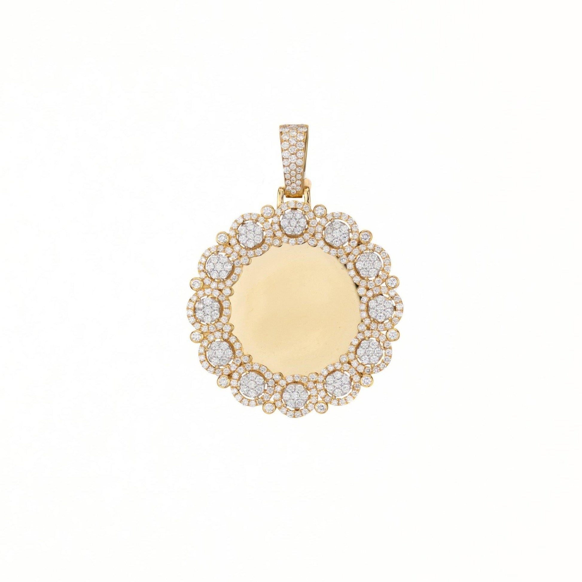 Custom Hexa Diamond Pendant - Johnny Dang & Co