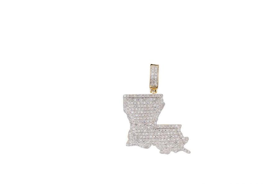 Louisiana Diamond Pendant - Johnny Dang & Co