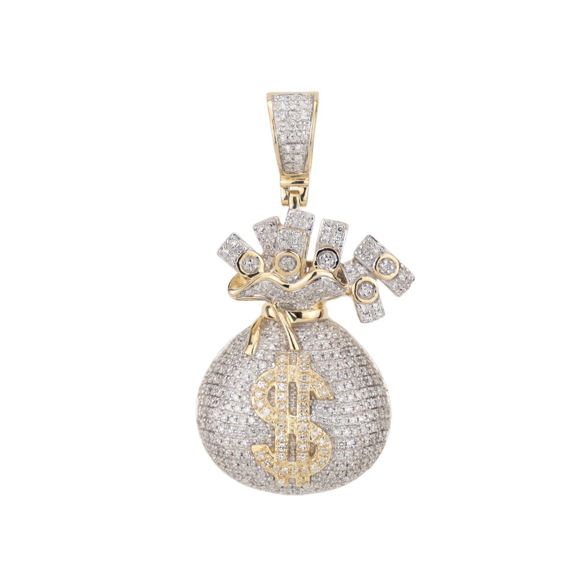Money Bag Pendant - Johnny Dang & Co