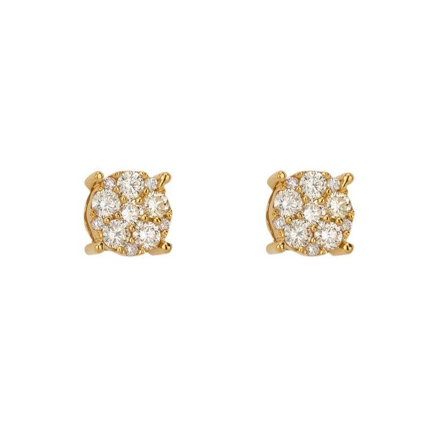 0.74CT Diamond Earrings - Johnny Dang & Co