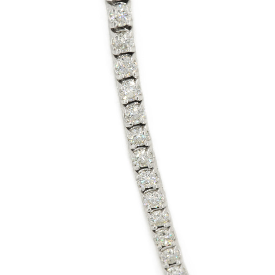 3.8mm Tennis Chain 22 inch length 21 CTTW 15 Pointer Diamonds