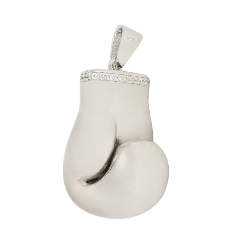 Sterling Silver High Polished Boxing Glove - Hollow