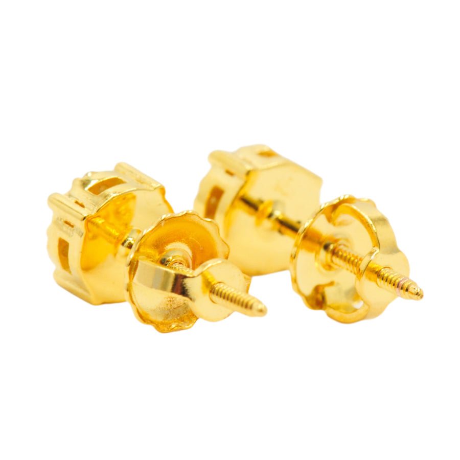 Custom 0.35CT Diamond Cluster / Flower Earrings