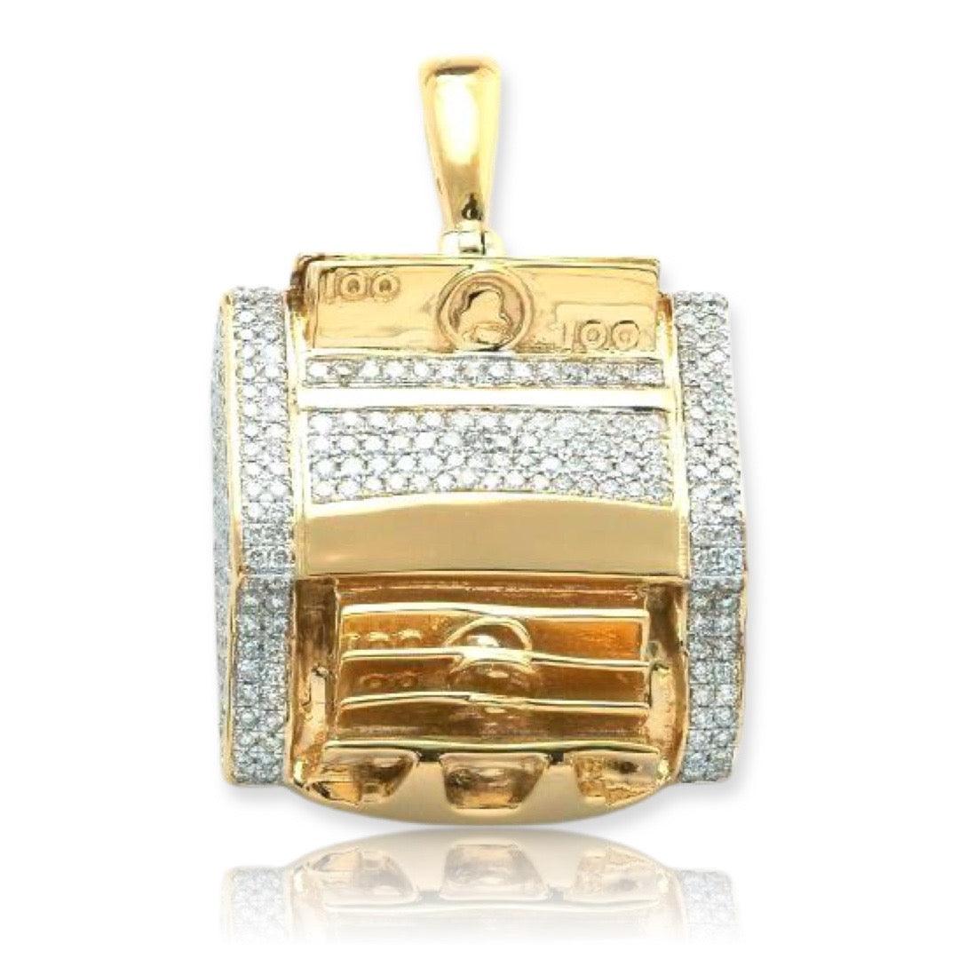 10KY 2.65CTW DIAMOND CASH COUNTING MACHINE - Johnny Dang & Co