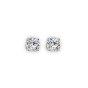Silver and CZ Stud Earrlings - Johnny Dang & Co