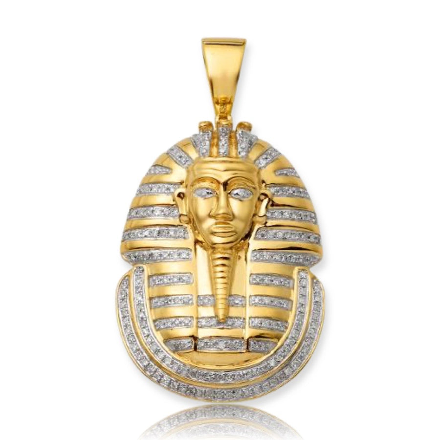 10KY 0.65CTW DIAMOND PHAROAH PENDANT