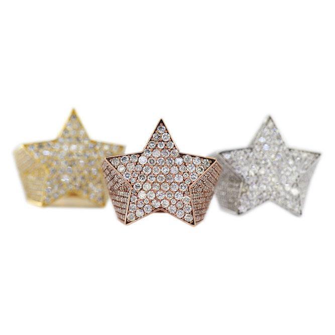 Custom Diamond Star Ring - Johnny Dang & Co
