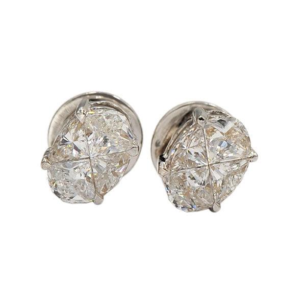VDER76 - Diamond Earrings - Johnny Dang & Co