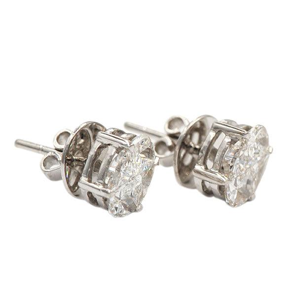VDER76 - Diamond Earrings - Johnny Dang & Co