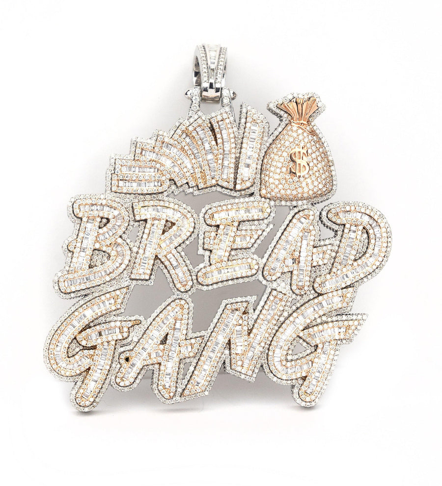 Two Tone Bread Gang Pendant - Johnny Dang & Co
